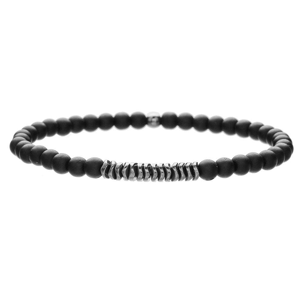 Wholesale simple turquoise wooden bead bracelet